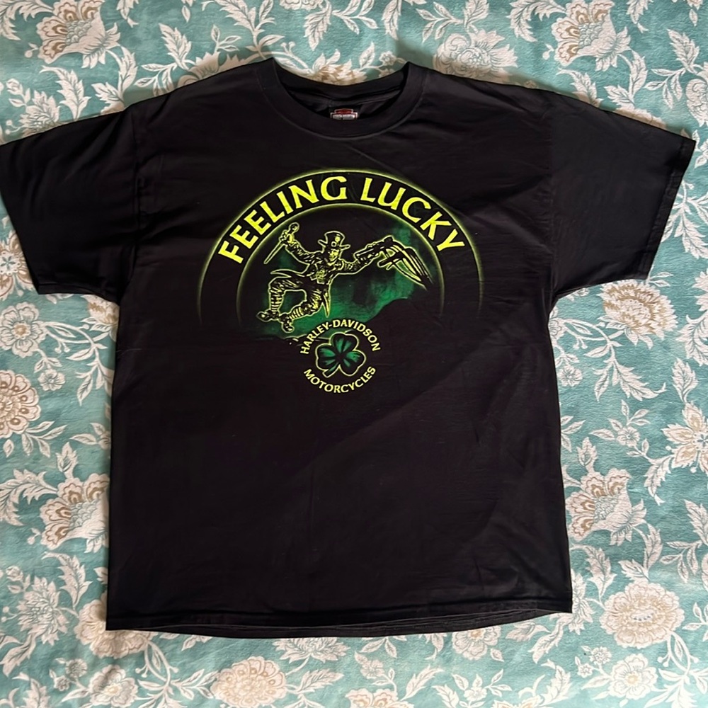 Harley Davidson Hanes Beefy Short Sleeve Tee